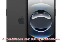 Apple iPhone 16e: Full Specifications