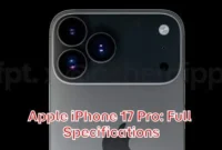 Apple iPhone 17 Pro: Full Specifications