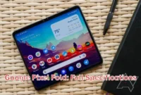 Google Pixel Fold: Full Specifications