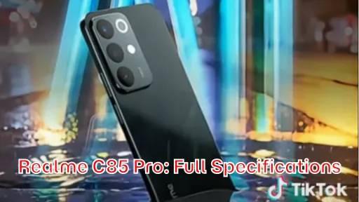Realme C85 Pro: Full Specifications
