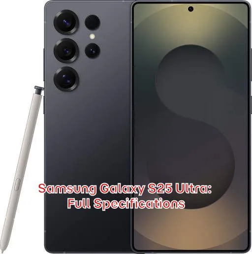 Samsung Galaxy S25 Ultra: Full Specifications