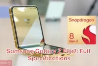 Samsung Galaxy Z Flip7: Full Specifications Samsung Galaxy Z Flip7: Full Specifications