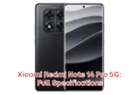 Xiaomi Redmi Note 14 Pro 5G: Full Specifications