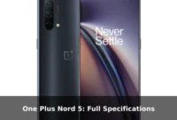 One Plus Nord 5: Full Specifications