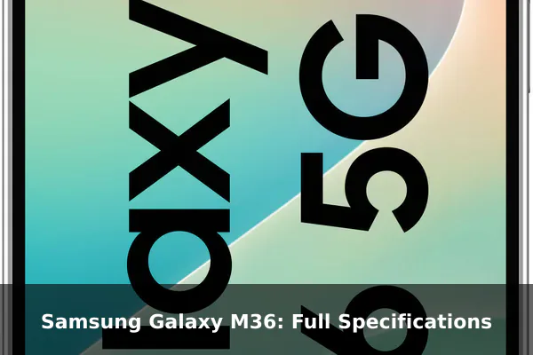 Samsung Galaxy M36: Full Specifications