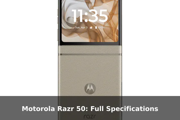 Motorola Razr 50: Full Specifications
