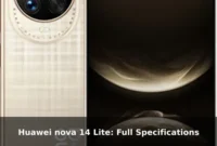 Huawei nova 14 Lite: Full Specifications