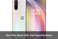 One Plus Nord CE5: Full Specifications