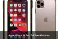 Apple iPhone 11 Pro: Full Specifications