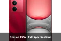 Realme C75x: Full Specifications Realme C75x: Full Specifications