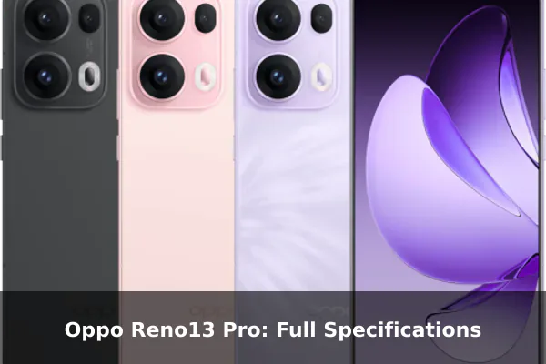 Oppo Reno13 Pro: Full Specifications