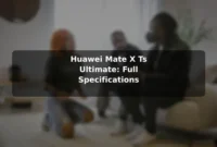 Huawei Mate X Ts Ultimate: Full Specifications Huawei Mate X Ts Ultimate: Full Specifications