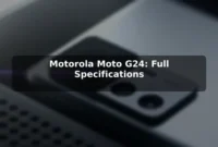 Motorola Moto G24: Full Specifications Motorola Moto G24: Full Specifications