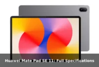 Huawei Mate Pad SE 11: Full Specifications