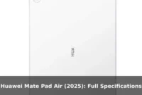Huawei Mate Pad Air (2025): Full Specifications Huawei Mate Pad Air (2025): Full Specifications