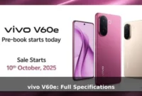 vivo V60e: Full Specifications vivo V60e: Full Specifications