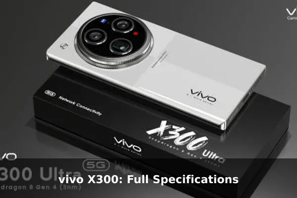 vivo X300: Full Specifications
