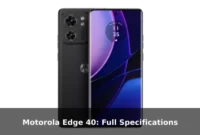 Motorola Edge 40: Full Specifications