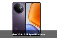 vivo Y39: Full Specifications