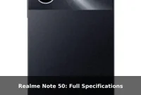 Realme Note 50: Full Specifications