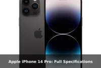 Apple iPhone 14 Pro: Full Specifications