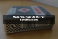 Motorola Razr 2025: Full Specifications Motorola Razr 2025: Full Specifications