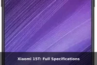 Xiaomi 15T: Full Specifications